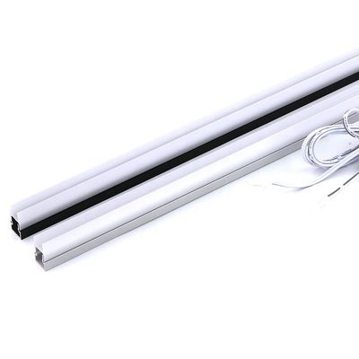 Modern oppervlak gemonteerd enkel glasplank kast verlichting Warm wit geleid glazen plank licht