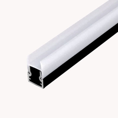Modern oppervlak gemonteerd enkel glasplank kast verlichting Warm wit geleid glazen plank licht