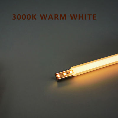 Moderne zwart 3500K Warm wit glazen plank LED kast licht met 80 CRI