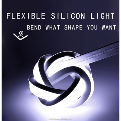 1000lm DC 12V IP55 Silicone Led Strip Light Voor buiten / binneninrichting