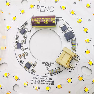 125mm AC220V 110V Ronde PCB-bord 22W Driverless Led Module voor Led Fan Licht plafond ventilator led licht vervanging