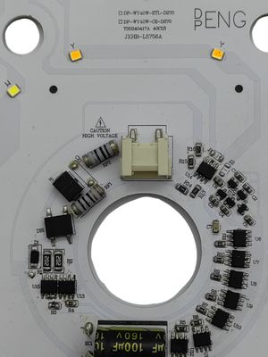 270 mm dimbaar rond led plafondlamp vervanging 120v Aluminium met FCC,ETL,CB,CE,LVD,EMC certificaat