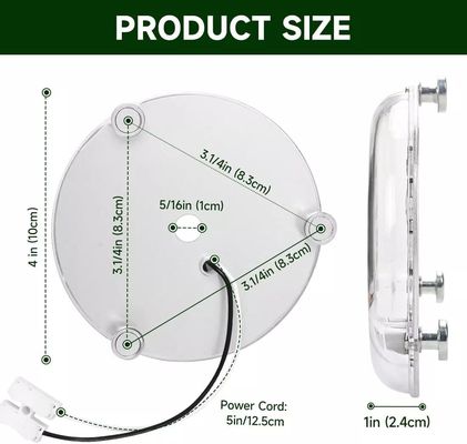 120V 15W Driverless Dia 100mm Led Light Voor Led Fan Light Met ETL-certificaat Plafondventilator Led Light Vervanging