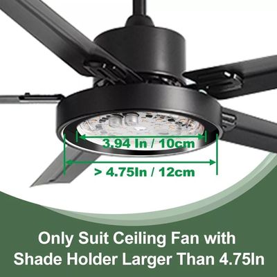 120V 15W Driverless Dia 100mm Led Light Voor Led Fan Light Met ETL-certificaat Plafondventilator Led Light Vervanging