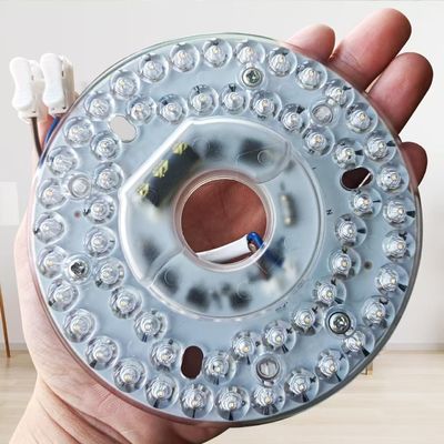 Dia125mm Ronde PCB Board 4.9'' LED Retrofit Light Kit 22W Kleur 3CCT 3000K/4500K/6000K CRI90 Voor plafond ventilator licht vervangingspaneel PCB plafond licht LED Retrofit Kit120V 2200LM