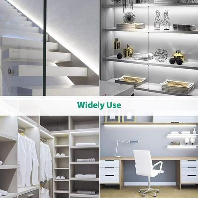 Witte LED-strooklampen 16,4ft/5m Neon lichtstrook 12V flex waterdicht Neon LED strook Silicone LED Neon touw licht voor keuken slaapkamer Indoor Outdoor Decoration Power Adapter Niet inbegrepen