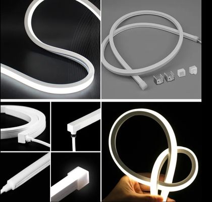 Gepersonaliseerde siliconen flexibele diode neonstrooklampen 2700k-5700k neon RGBW LED neonlampen
