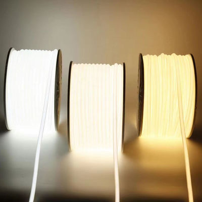 110V 220V waterdicht COB LED lichtstrook met PVC lijm aanpasbaar Blauw / IJs Blauw / Wit / Groen / Paars / Gouden / Roze