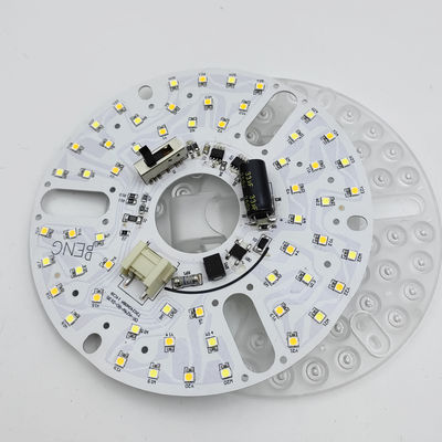 5CCT 18W/24W DIP Switch Plafondlampventilator Met Witch Power Vervangt LED-module 120V Plafondventilator Panel Retrofit Kit Met DOB-modules