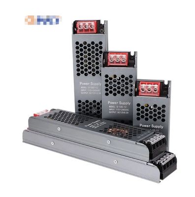 Ultra dun en slank voedingsbron 12V/24V 60W 100W 150W Led Driver Schakelvoedingsbron Voor Led Strip Light Tin Box