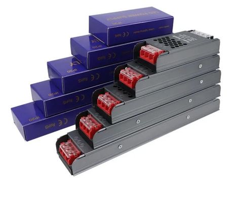 Ultra dun en slank voedingsbron 12V/24V 60W 100W 150W Led Driver Schakelvoedingsbron Voor Led Strip Light Tin Box