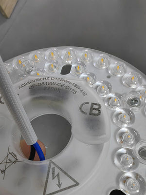 LED plafond ventilator licht vervangen: nieuwe producten: dia125mm enkelkleur 2700K, CE ROHS ERP certificering goedgekeurd