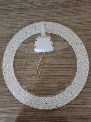 Plafond ventilator licht vorm nieuwe producten: dia360mm dubbele kleur volgens uw vereiste,we kunnen ontwerpen en produceren van elke vorm elke watt of elke spanning. contact met ons op