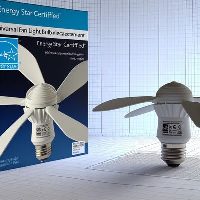 Energy Star gecertificeerde universele plafondventilator LED-lichtvervangingsset