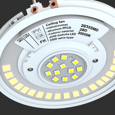 2835SMD LED plafond ventilator licht vervanging - 3000K Aluminium PCB Energy Star gecertificeerd