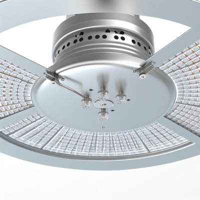 Aluminium PCB LED Plafondventilator Licht Vervanging - 135mm Dia, 3000K Warm Wit