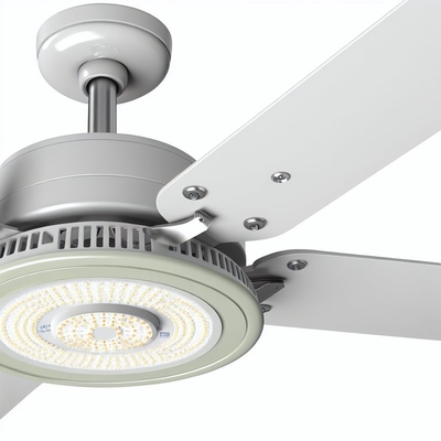 Aluminium PCB LED Plafondventilator Licht Vervanging - 135mm Dia, 3000K Warm Wit