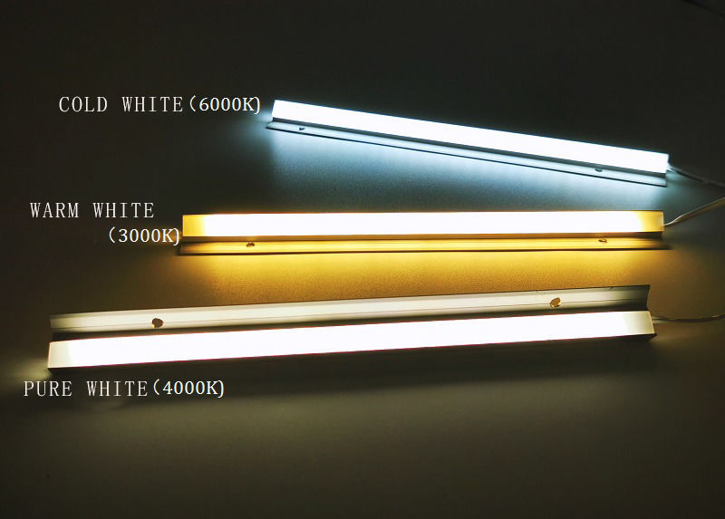 onder het kabinet geleid strip Bewegingssensor Dimmable oplaadbare draadloze aluminium LED kast lichten