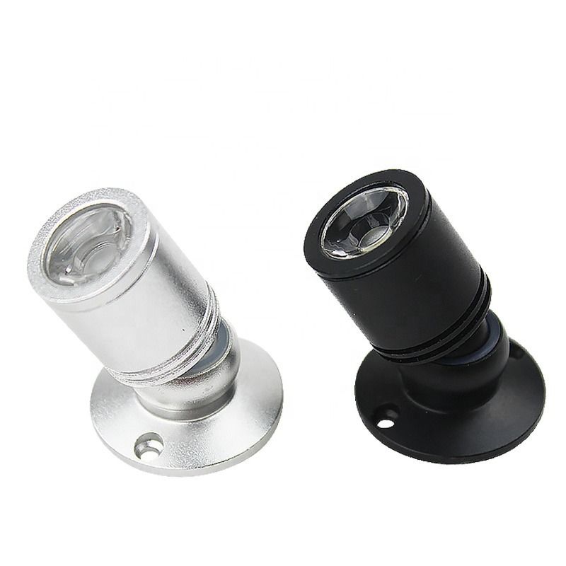 Compact COB 3W IP65 80CRI Zwarte LED-spotlights voor binnen- en buitenversiering