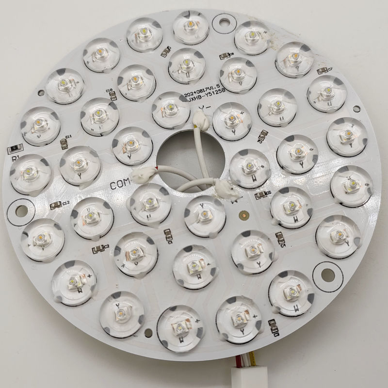 Hoge lumen 3KV overspanningsbescherming Drie kleuren 9-25W ventilator lichtwisseling LED DOB module Plafond ventilator licht vervanging