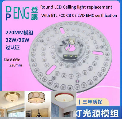 220 mm dimbaar rond led plafondlicht vervanging 120v Aluminium PCB BOARD Circuit PCBA Voor plafondlicht