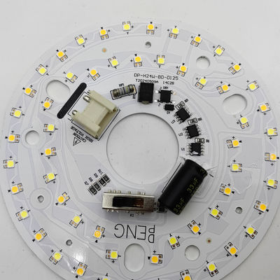 Dia125mm 4.9inch 24W LED plafond ventilator licht Retrofit Kit Plafond licht vervanging Kit 5CCT 3000K 3500K 4000K 5000K 6000K verstelbare 12W 18W 24W Switch, 2800LM 120V ETL 2 4 Watt