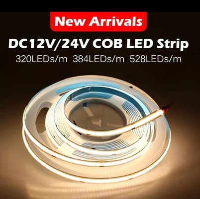 COB Strip Light Auto Led Strip Light 320led 384led 480led 528led 768leds RGB COB Led Strip Light Voor aluminiumprofiel