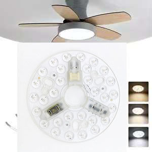 ERP Rosh LED-modules 5CCT 12W/18W/24W DIP Switch Plafondlampventilator met Witch Power vervangt LED-module