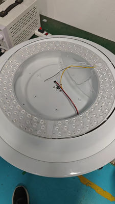 Plafond ventilator licht vorm nieuwe producten: dia360mm dubbele kleur volgens uw vereiste,we kunnen ontwerpen en produceren van elke vorm elke watt of elke spanning. contact met ons op