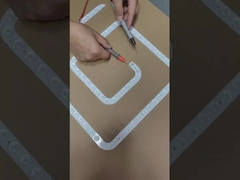 Verlichtingsapparaat SMD LED PCB-module 230v Vervangend vierkantlens LED-lichtmodule voor plafondpaneel